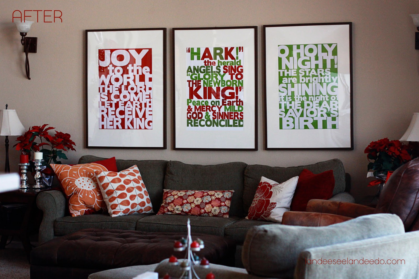 Wall Decor For Christmas
 Decorating With s landeelu