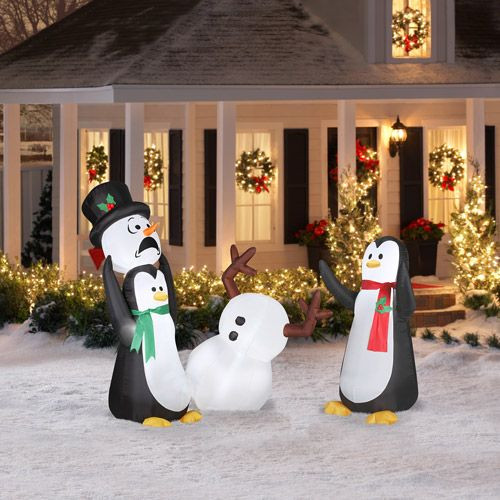 Walmart Christmas Outdoor Decor
 Best 25 Inflatable christmas decorations ideas on