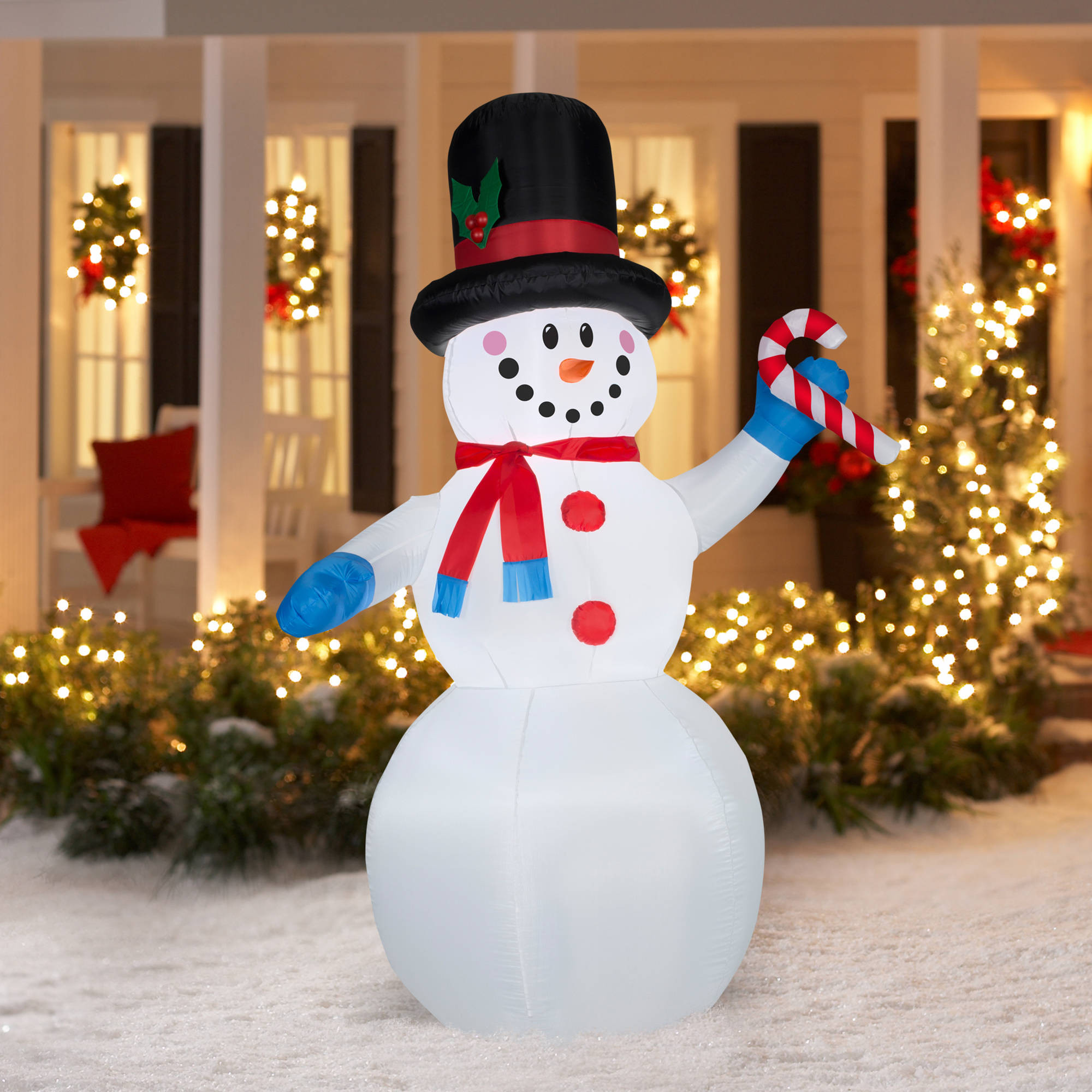 Walmart Christmas Outdoor Decor
 Gemmy Inflatable Christmas Decorations Outdoor