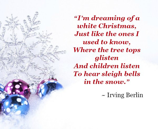 White Christmas Quotes
 Top 100 Christmas Quotes and Sayings with