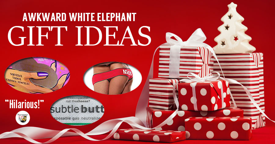 White Elephant Christmas Gift Ideas
 Hilarious And Awkward White Elephant Gift Ideas That Are