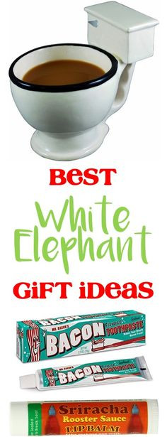 White Elephant Christmas Gift Ideas
 White elephant White elephant t and Elephant ts on