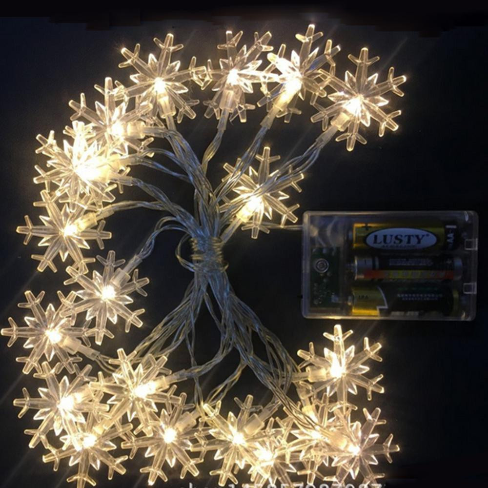 White Indoor Christmas Lights
 2 5m 20 Led Fairy Lights Battery Powered Warm White