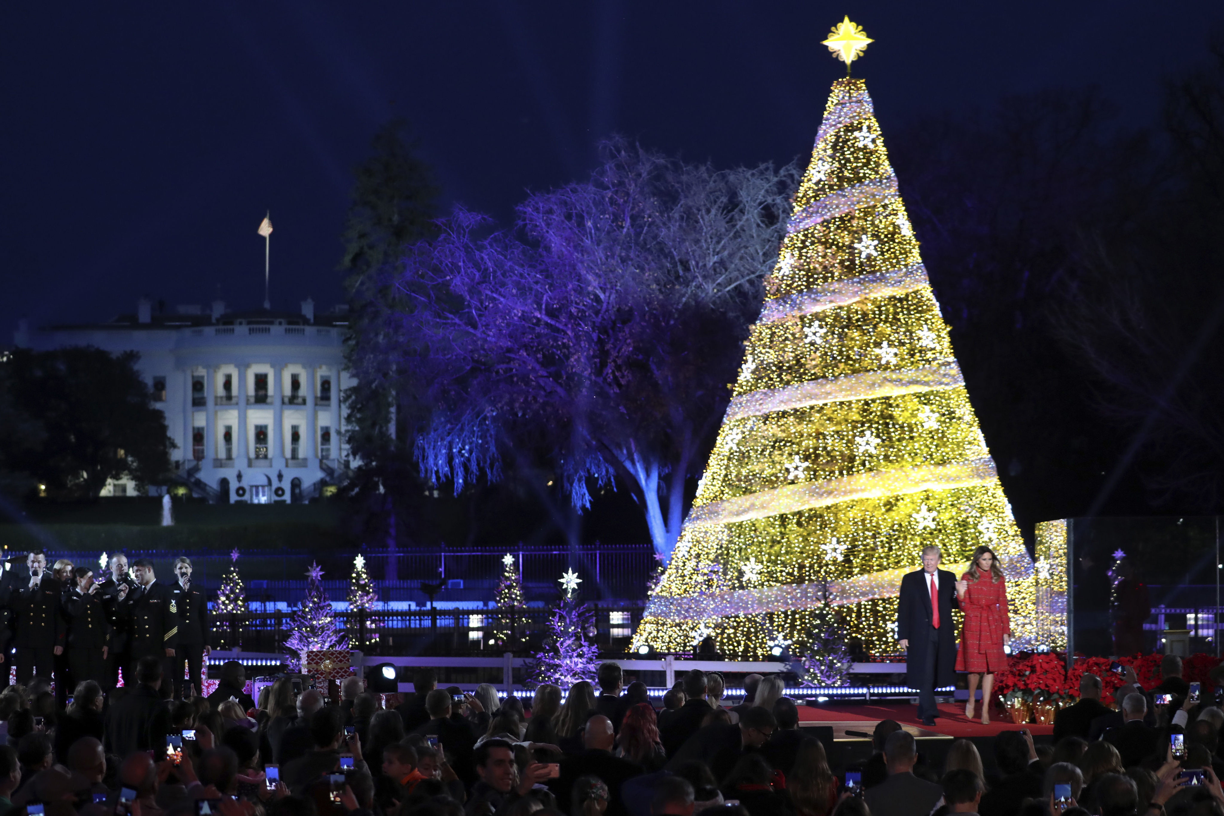 Whitehouse Christmas Tree Lighting 2019
 National Christmas Tree lighting expected to bring messy