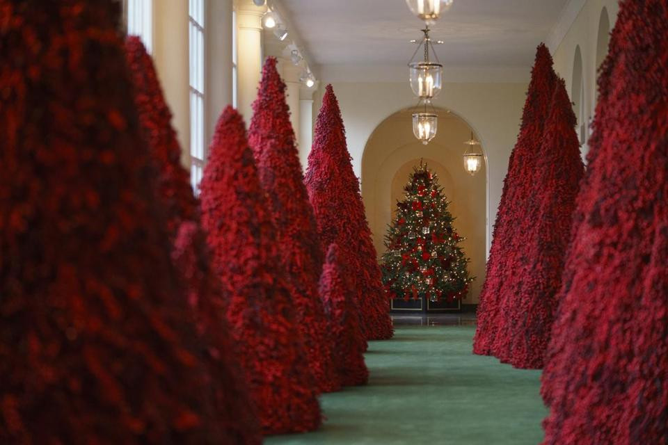 Whitehouse Christmas Tree Lighting 2019
 Melania Trump unveils White House Christmas decorations