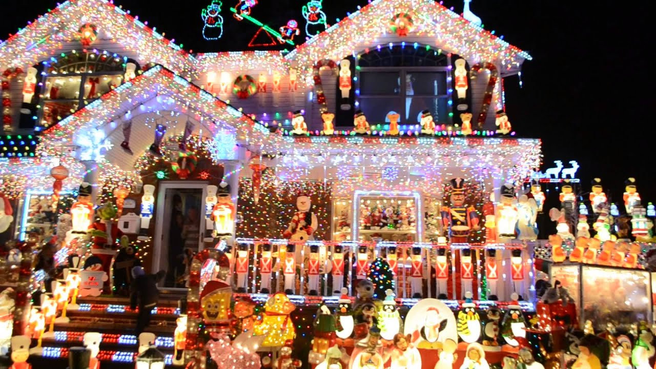Whole House Christmas Lighting
 Whitestone family to pete for best Christmas lights on