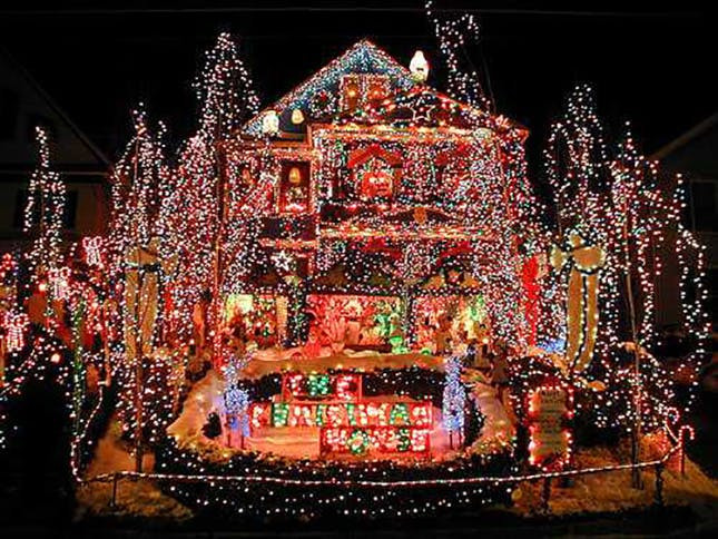 Whole House Christmas Lighting
 Crazy Christmas Lights 15 Extremely Over the Top Outdoor