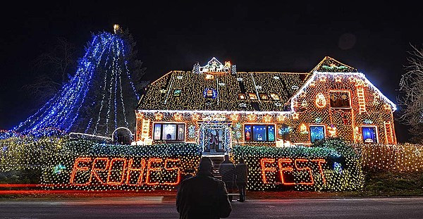 Whole House Christmas Lighting
 Top 5 House Christmas Lights Displays in U S – Buffalo