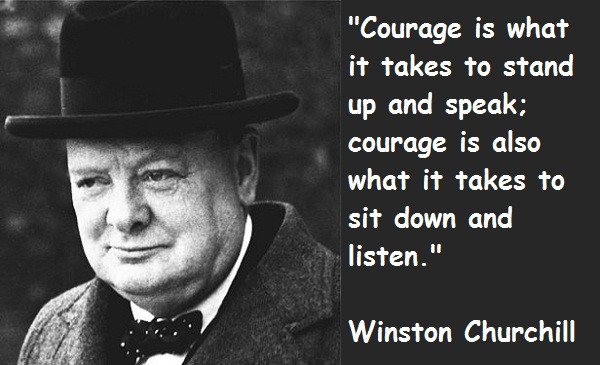 Winston Churchill Leadership Quotes
 MC FÜBBment Inspirational Words Winston Churchill