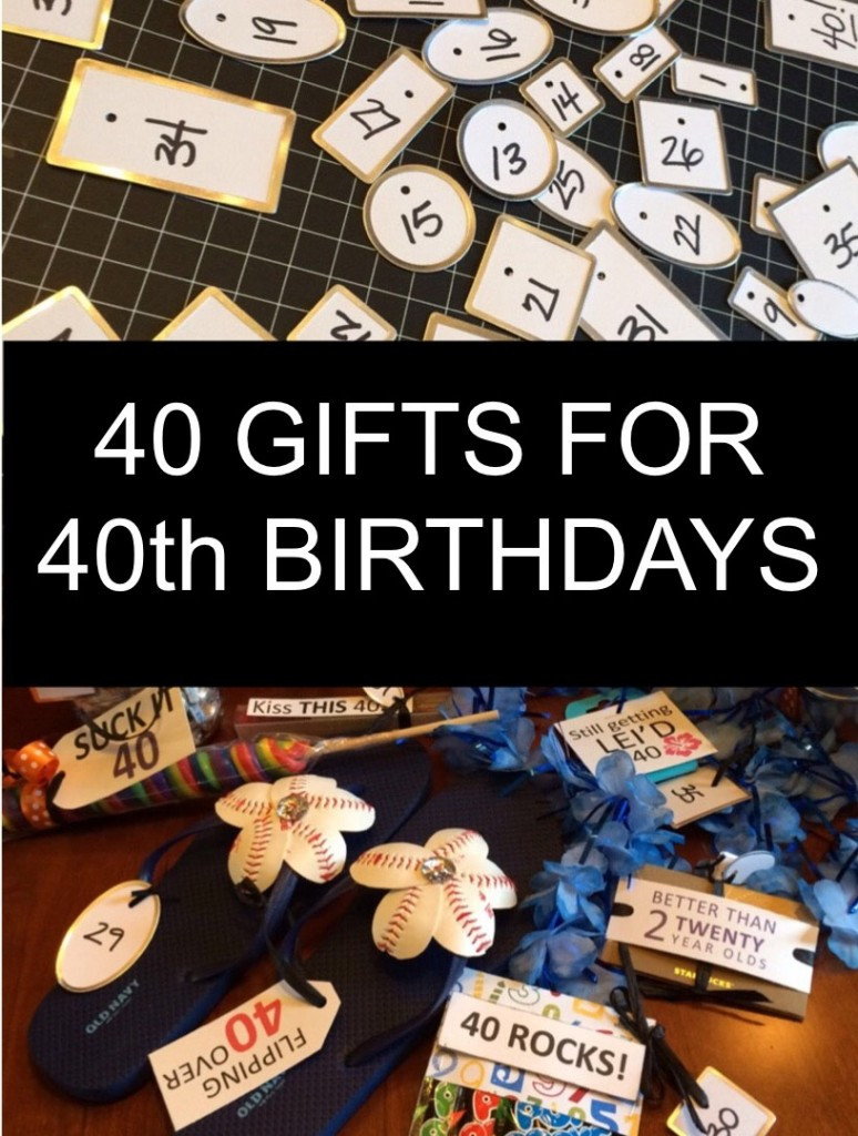 Women'S 40Th Birthday Gift Ideas
 40 Gifts for 40th Birthdays Little Blue Egg