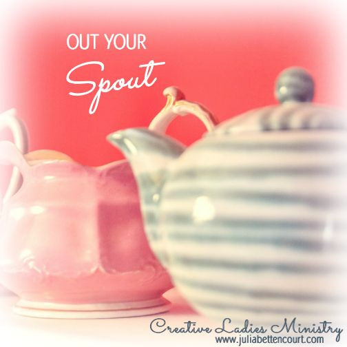 Women'S Ministry Christmas Party Ideas
 Out Your Spout Womens Tea Devotional by Julia Bettencourt