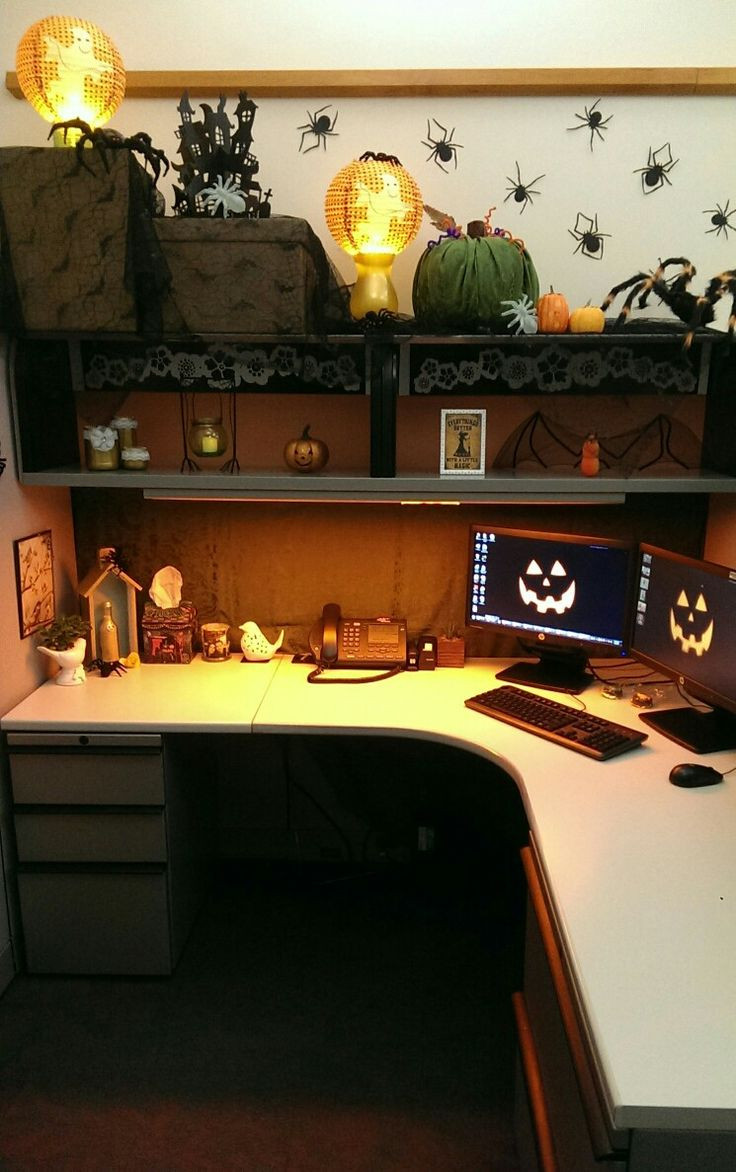 Work Halloween Party Ideas
 Best 25 Halloween cubicle ideas on Pinterest