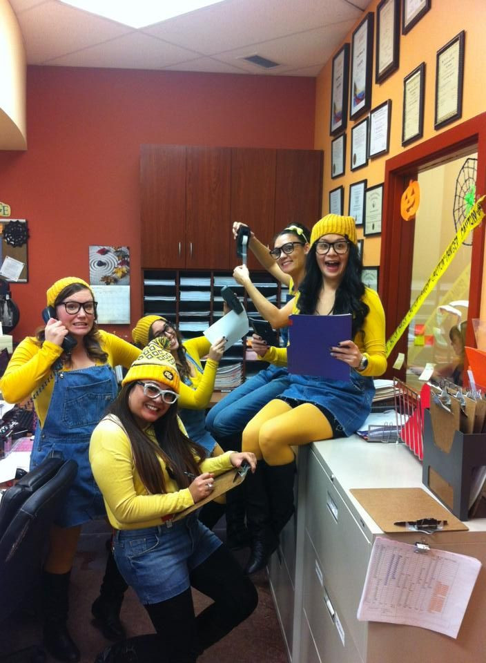 Work Halloween Party Ideas
 Minion costume Best Halloween costume for the office