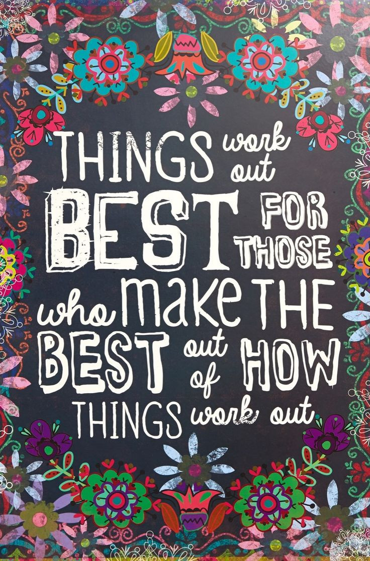 Work Positive Quote
 25 best Colorful quotes on Pinterest