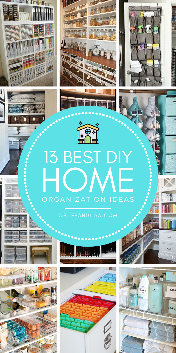 DIY Home Organizing Ideas
 13 Brilliant DIY Home Organization Ideas That Will Blow You Away
