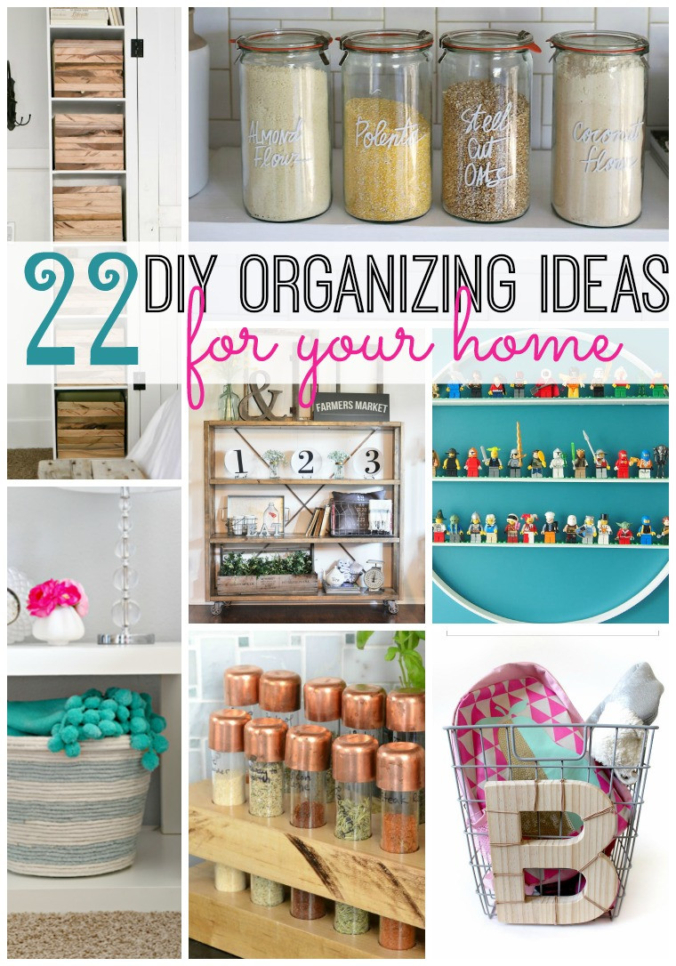 DIY Home Organizing Ideas
 22 DIY Organizing Ideas For Your Home Tatertots and Jello