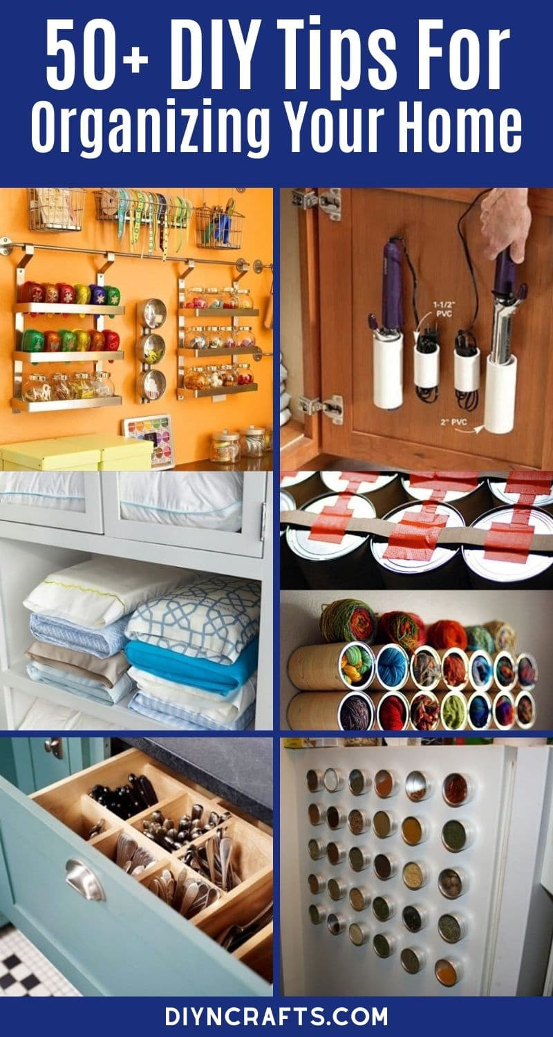 DIY Home Organizing Ideas
 50 Incredibly Creative Home Organizing Ideas & DIY Projects